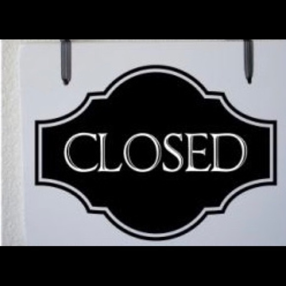 Closet closed permanently.... adios!